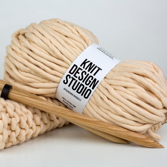 Jumbo chunky yarn MERINO MAXI - 1 kg (main photo)