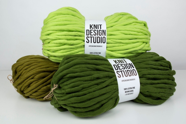 Jumbo chunky yarn MERINO MAXI - 1 kg – Photo 7