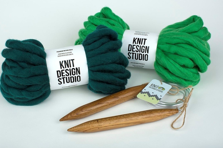 20mm (US 35) Handmade сircular knitting needles – Photo 5