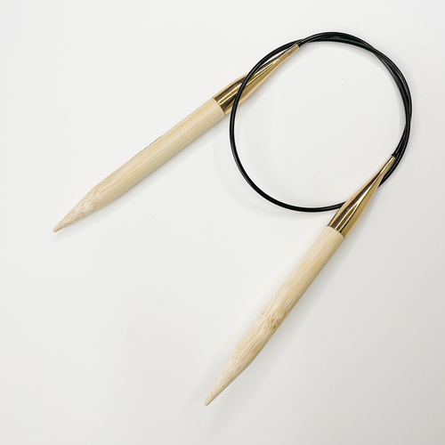 10.00mm (US 15) KNITPRO Bamboo fixed circular knitting needles 60cm (24") – Photo 5