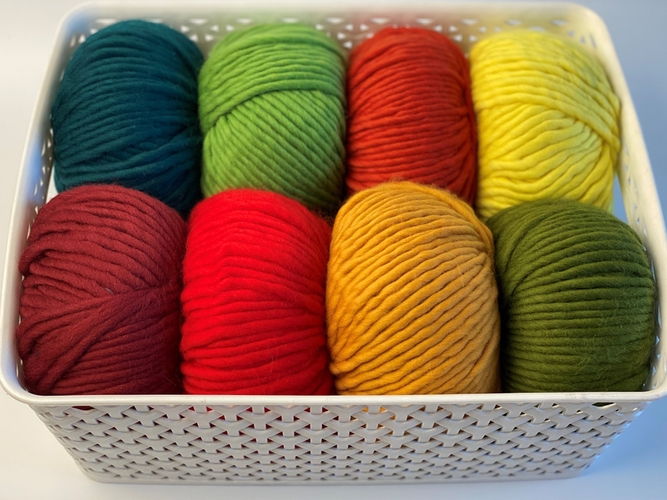 5 Pack of super chunky yarn HELLO MERINO - 1 kg – Photo 13