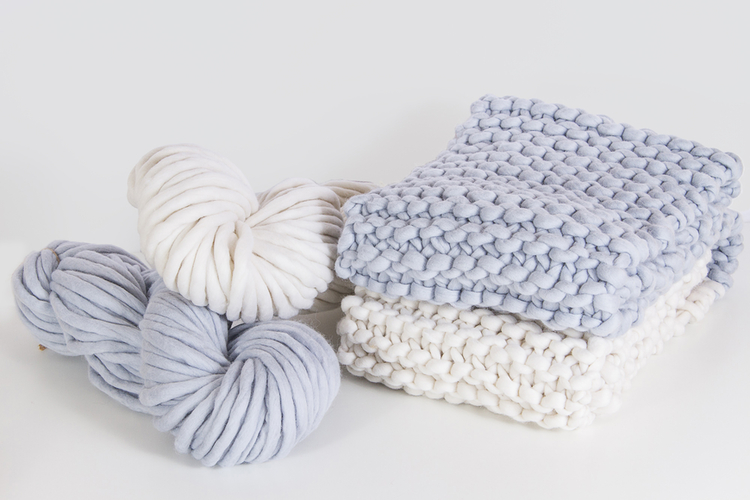 Super bulky handspun yarn MERINO MINI - mini hank 100g – Photo 2