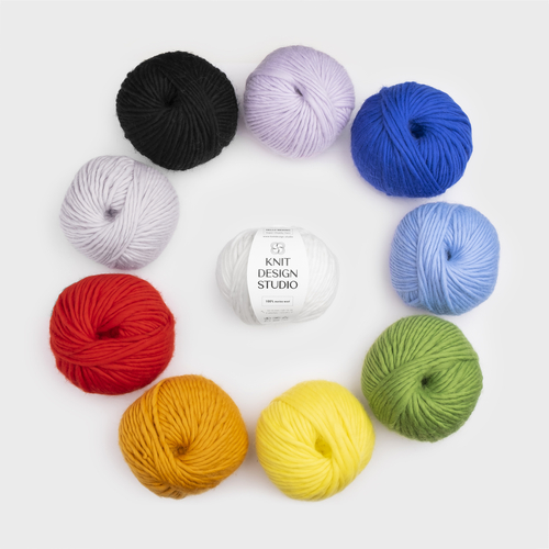 10 Pack of super chunky yarn HELLO MERINO - 2 kg – Photo 3